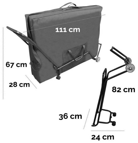 TROLLEY TOPCART A ROULETTES PRO